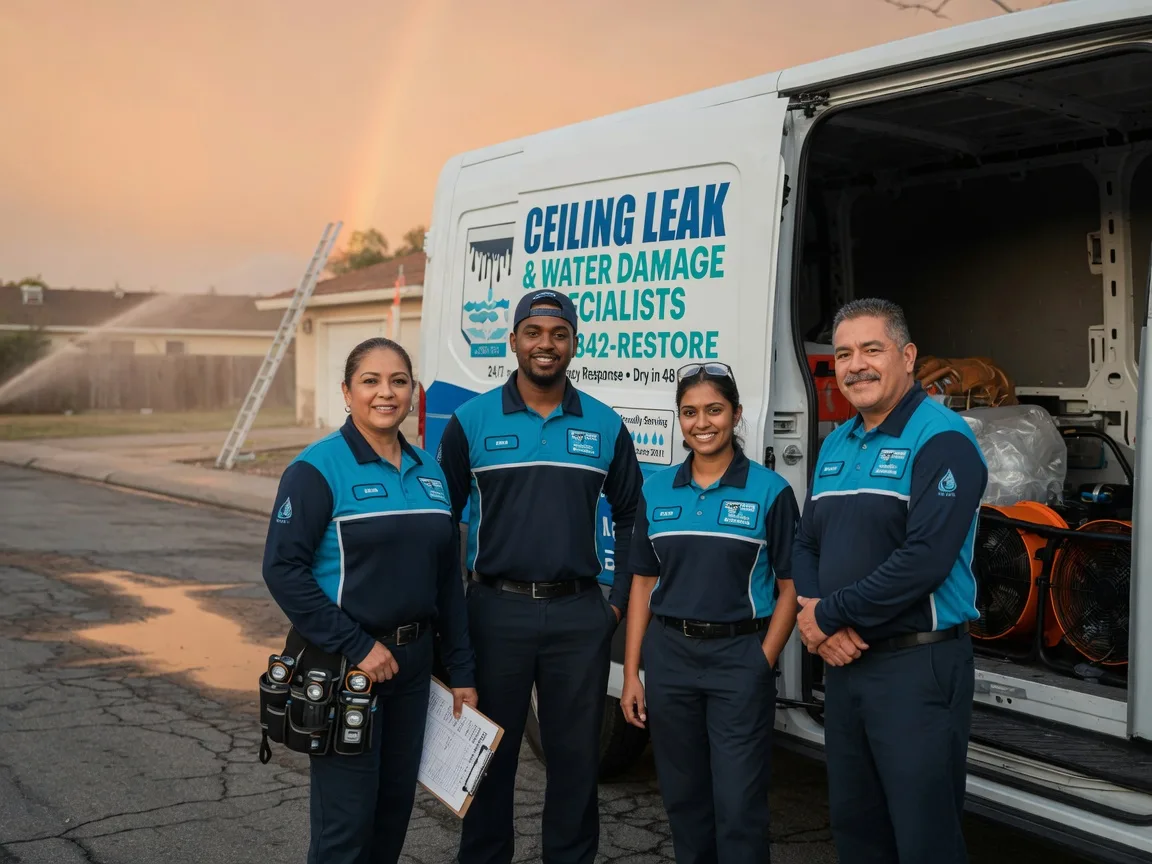 Ceiling Leak Cleanup company in Winnabow, NC