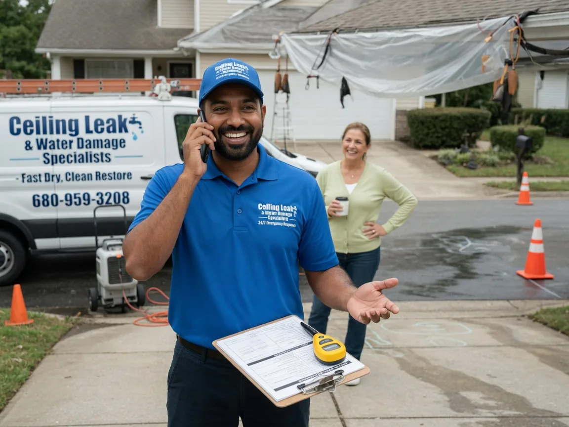 Ceiling Leak Cleanup Winnabow, NC FAQs