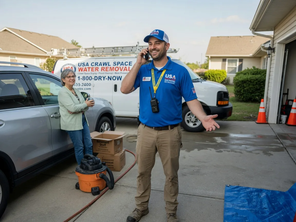 Crawl Space Water Removal Winnabow, NC FAQs